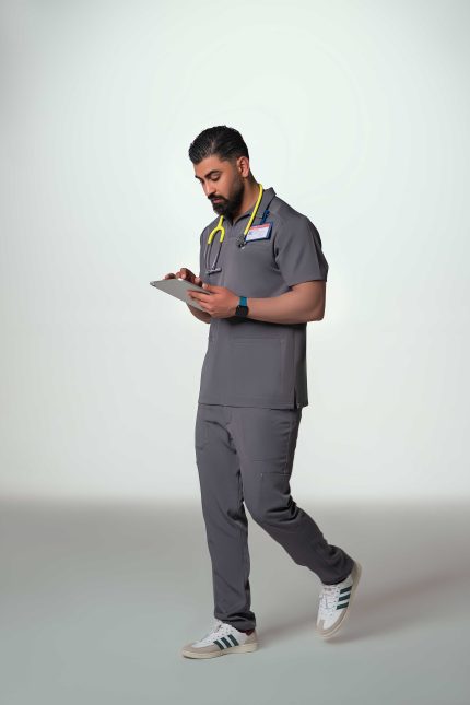 Salusion Scrub Top